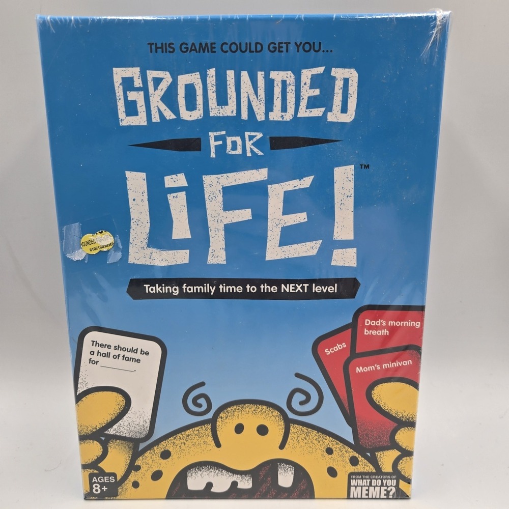 "Grounded for Life" The Ultimate Family Game by What Do You Meme NEW Sealed